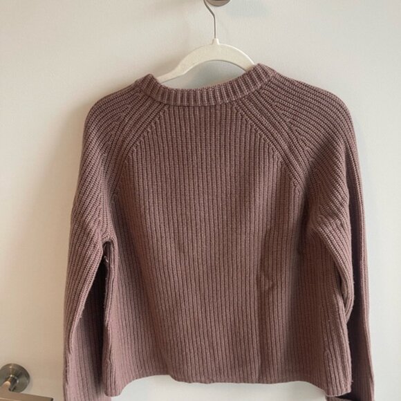 Jenni Kayne Ribbed Knit Sweater - Brown/Purple - Picture 6 of 6